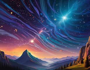 Looking at galaxy from a distant planet