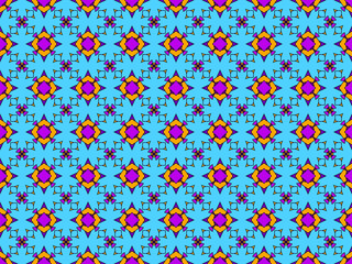 Seamless Cloth Wallpaper Geometric Art Fabric Graphic Digital Texture Template Fashion Tile Background Visual Textile Symmetric Interior Design Pattern.