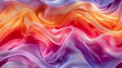 Obraz premium The stunning abstract fabric texture showcases a variety of vibrant rainbow hues that work perfectly in modern and artistic designs, providing a colorful and creative touch. Seamless pattern