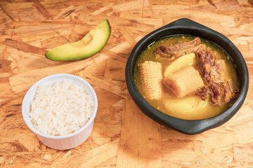 Traditional Colombian sancocho - Gastronomy of Colombia