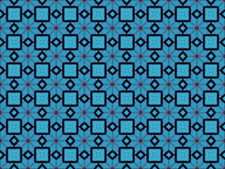 Seamless Cloth Wallpaper Geometric Art Fabric Graphic Digital Texture Template Fashion Tile Background Visual Textile Symmetric Interior Design Pattern.