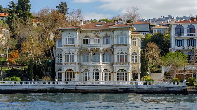villa facing the sea