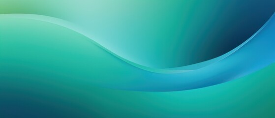 Fototapeta premium gradient green blue background illustration