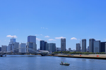 Obraz premium 都心散歩 汐留から勝ち鬨そして銀座