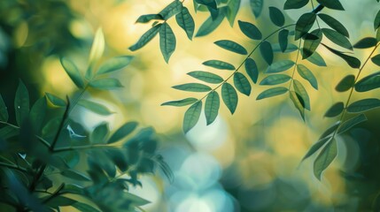 Blurred image of foliage