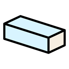 Buttermilk dual tone icon design