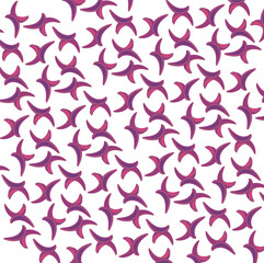 The sharp shapes look like shells or oddly shaped rocks.