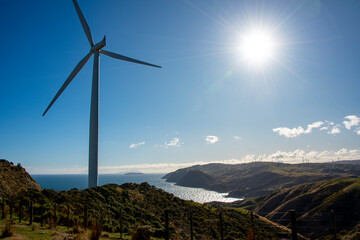 West Wind Farm in Wellington - New Zealand