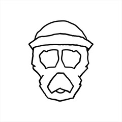 Mythical animal typography mascot