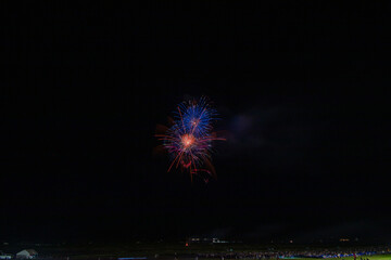 春の日本の花火