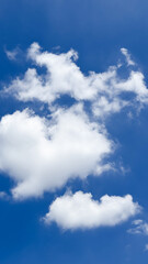 blue sky with clouds