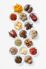 薬膳　漢方　白