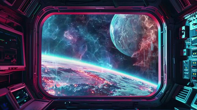 Spaceship Window Loop