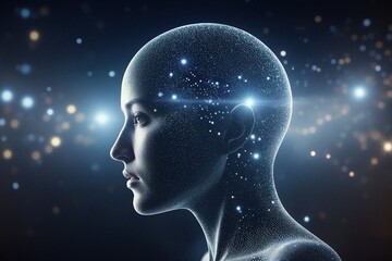 Obraz premium Background of technological concepts