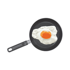 sunny egg illustration