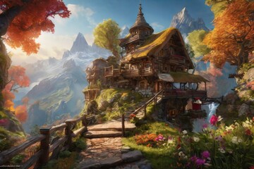 the ai generated image, a Festive Celebration