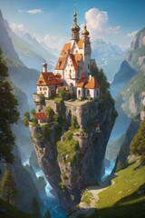 the ai generated image, a Festive Celebration