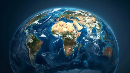 High-resolution physical world map with detailed geography.