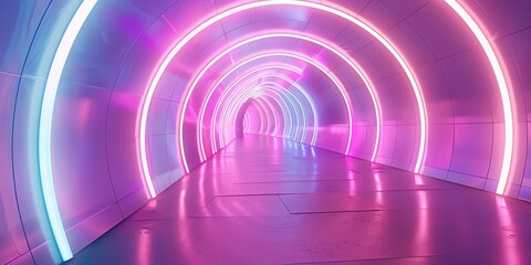  wallpaper neon tunnel texture light background cyberpunk fantasy, futuristic, light, digital, technology, fantasy, neon, design, abstract, wallpaper, glowing, blue, science, space, 2:1