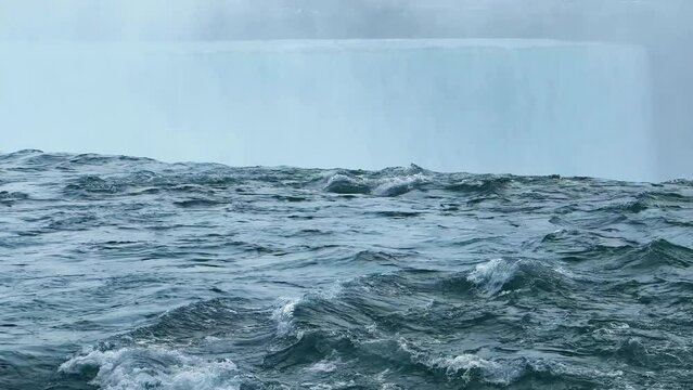 Niagara Falls in the summer.