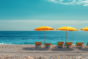 People relaxing and tanning at the beach, enjoying the sun, playing volleyball, and swimming
