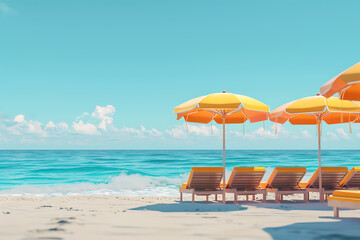 People relaxing and tanning at the beach, enjoying the sun, playing volleyball, and swimming