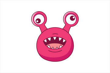 Troll Faces Flat Sticker Design
