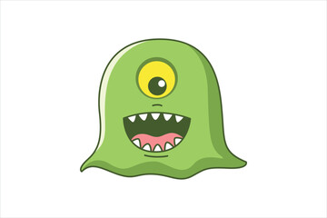 Troll Faces Flat Sticker Design