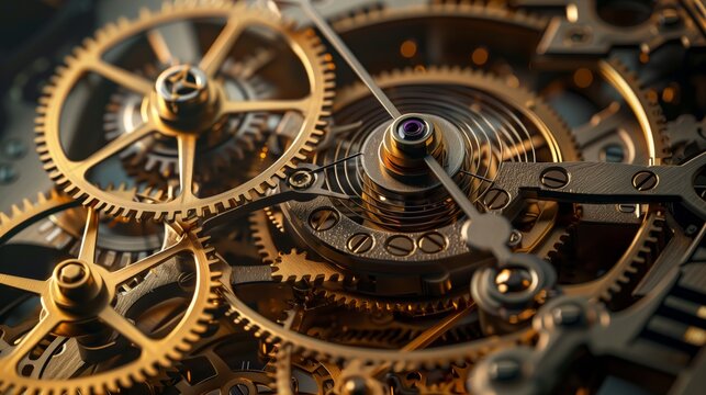 A precise clockwork mechanism symbolizes the accuracy and reliability of indexation processes.