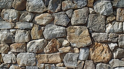 Fototapeta premium Background of a stone wall