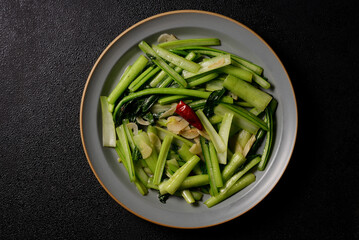 小松菜の青菜炒め