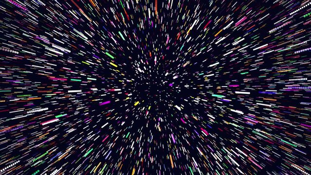 Viajes m&aacute;s r&aacute;pidos que la luz en el hermoso espacio exterior