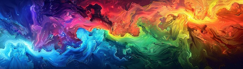 Abstract painting. Colorful abstract background.