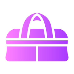 sport bag Gradient icon