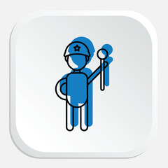 Parade Icon - Reflecting Festive Processions and Community Celebrations