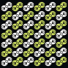 creative background design with a floral theme with the basic shape of a sunflower
