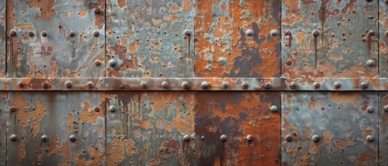 Steel shelf texture features sleek, industrial lines, perfect for modern designs seeking durability and functionality