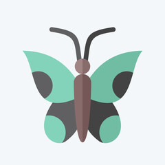 Icon Nature. related to America symbol. flat style. simple design illustration