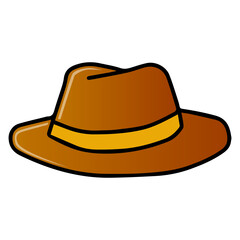 hat vector illustration