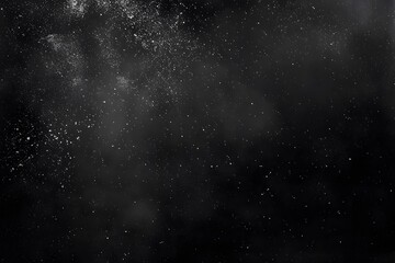 Obraz premium Grunge Night Sky Texture With White Dust