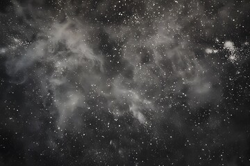 Cosmic Dust and Nebulae - Dark Background