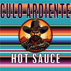 Obraz premium culo ardiente hot sauce logo