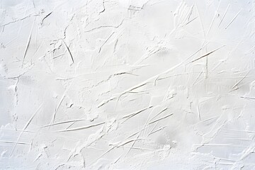 Abstract White Canvas with Iceskating Marks