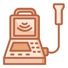 Ultrasound Machine Icon