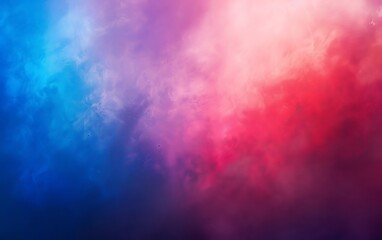 A red and blue gradient background