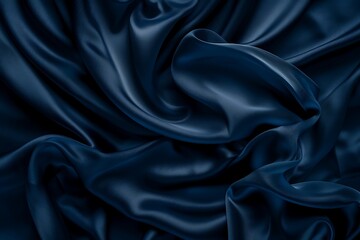 Obraz premium Abstract dark background navy blue color with space for design