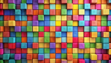 Abstract background with colorful squares , geometric, pattern, backdrop, texture, design, abstract, colorful, vibrant, shapes