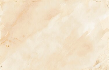 Obraz premium Aged Parchment Background with Watercolor Stains