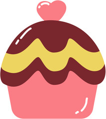 Cute Cupcakes Illustration