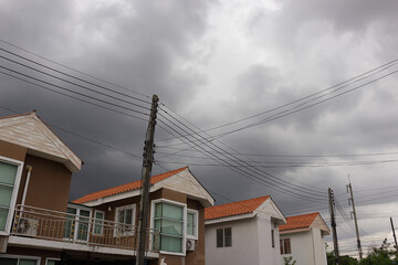 The rain is coming
